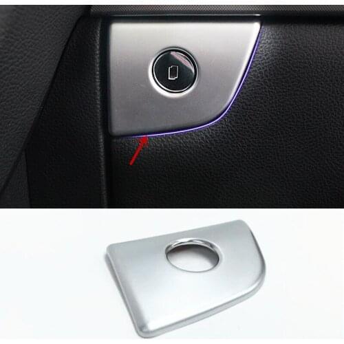 For Ford Edge 2015 2016 2017 Car styling ABS Plastic Car copilot glove Key Box handle bowl Cover Trim sticker