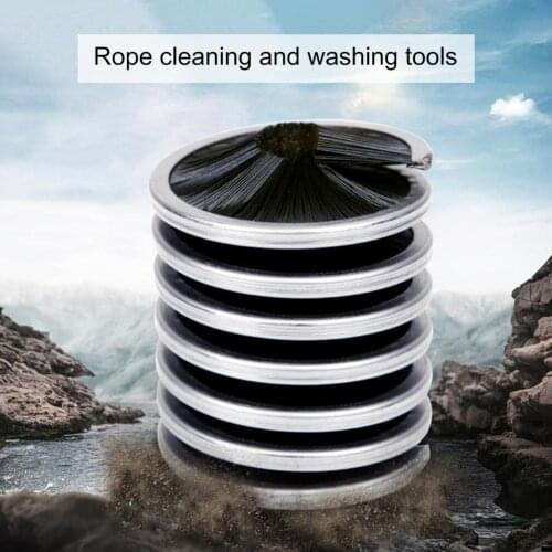 80%HOTPortable Caving Ropes Cleaning Washing Brush for Outdoor Climbing