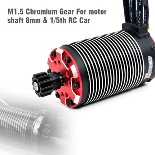 3pcs 8mm M1.5 Chrome Steel Gear 11T/12T/15T/17T/19T/20T For Motor Shaft 8mm 1/5Th RC Car Rc Car Kit Parts