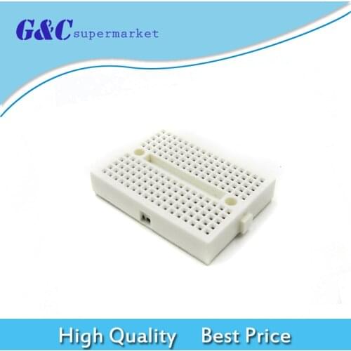 Breadboard SYB-170 Mini Solderless Prototype Experiment Test Breadboard 170 Tie-points 35*47*8.5mm