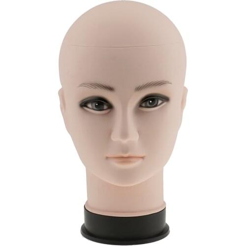 Male Mannequin Head Hat Display Wigs Making Training Head Model