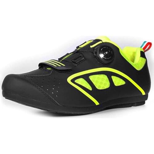 NEW Men Outdoor Cycling Shoes Road Bike Shoes Non-Locking Breathable Leisure Shoe Sports Sneakers