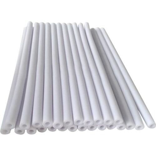 Disposable blood pressure cuff white color PVC tube size 8mm*4mm length 20cm