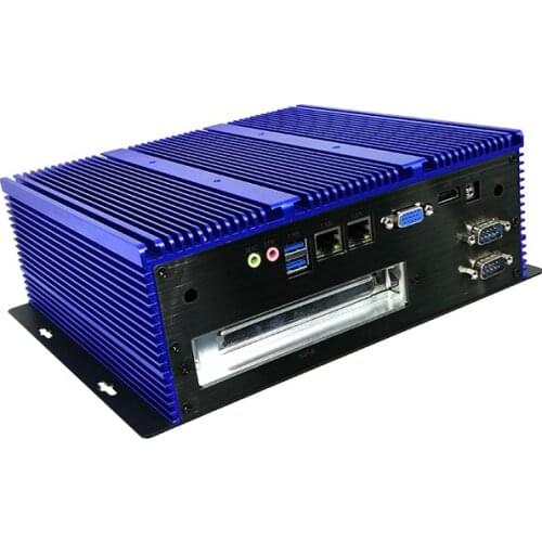 PCIE Mini Industrial Computer Fanless Embedded Industrial Microcomputer Full Aluminum Sealed New High Performance Host