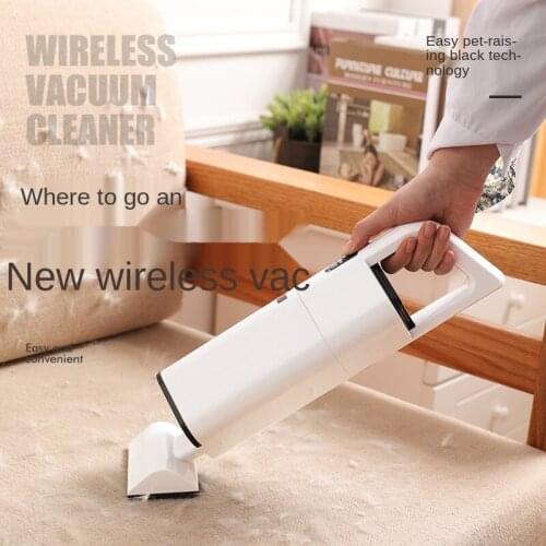 Pet cleaning supplies, car vacuum cleaner, wireless portable vacuum cleaner, suitable for car household pet hair, strong suction
