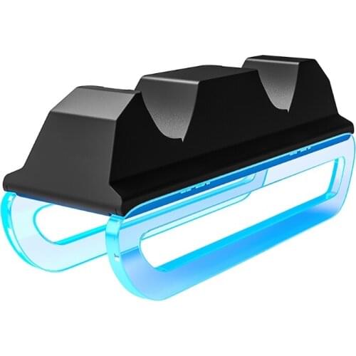 H05A Controller Charger Station, Charging Station for DualSense Controller,Compatible w/ PS5 Dual Controller Charging Stand