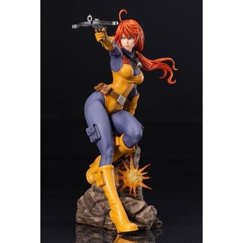 1/7 G.I. JOE Bishoujo G.I. Joe: A Real American Hero Scarlett Unpainted GK Figure Unassambled hand-made resin white Model Toy