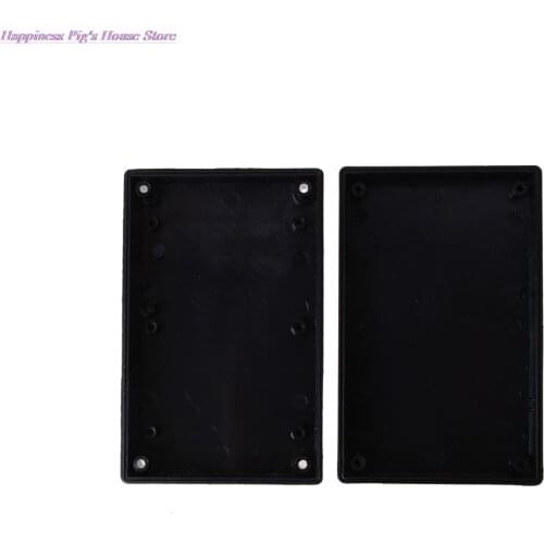 1PCS Black Connector DIY Enclosure Instrument Case Plastic Electronic Project Box Electrical Supplies 125*80*32mm