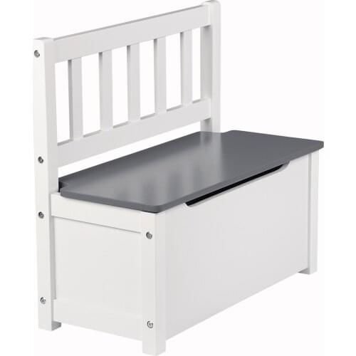 58x26x53cm Childrens Stools Bench with Storage Space Toy Box for Seat Storage Chest Bench Baby Kindergarten Stool Children Furn