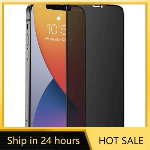Anti Spy Privacy Screen Protector for iPhone 12 Mini 11 Pro Max 12Pro XR X XS 8 Plus 7 Tempered Glass Protection Protective Film