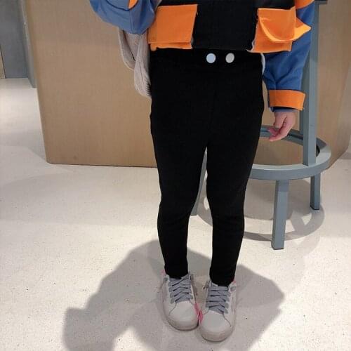 2021 Spring Summer Autumn Girls Casual Pencil Pant Baby Kids Children Trousers