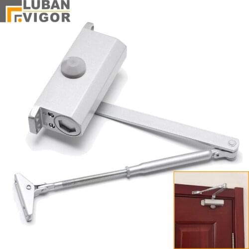 Hydraulic Buffer Door Closer,For 25kg-45kg door , Home trumpet Automatic door closet 90 degrees positioning, Door Hardware