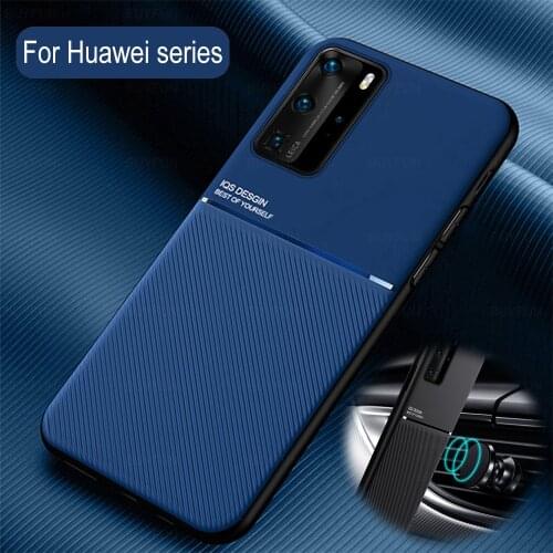 Magnet Case For huawei p30 lite p20 p40 mate 20 pro light y9s nova5t view v20 P Smart pro Shockproof Case Cover honor 20s Fundas