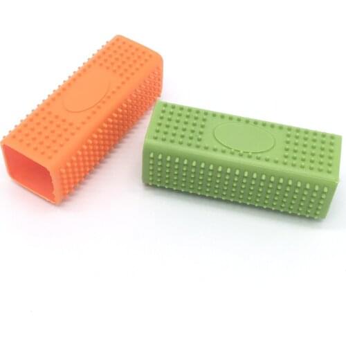 Massage Clean Hair Brush Wool Cleaner Dog Cat Bath Comb Sticky Depilation Soft Silicone Cat Dog Pet Cleaner Supplies New