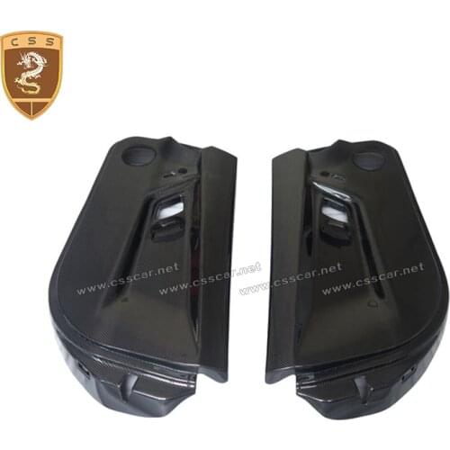 Real Carbon Fiber OEM Style Inner door trim panel Interior Trim Cover For Lamborghini Gallardo LP550 LP560 Car Door Inner Panel