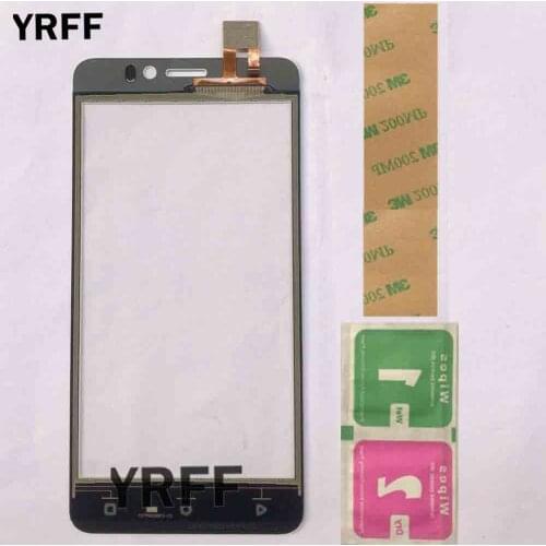 Front Glass Touch Screen Digitizer Panel For Prestigio Muze K5 PSP5509 PSP 5509 DUO Touchscreen Lens Sensor 3M Tape