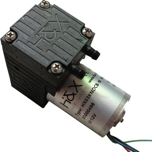 ROHS air pump Mini vacuum pump Diaphragm pump HX03KNDCB-N Brushless DC pump 12VDC 1bar