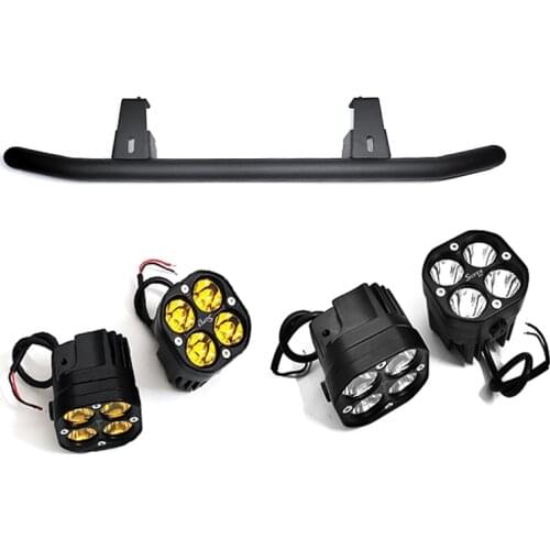 Fit for 2019-2021 Jimny JB74 Front Bumper Spotlight Bracket Mount Cover Exterior Car Accessories