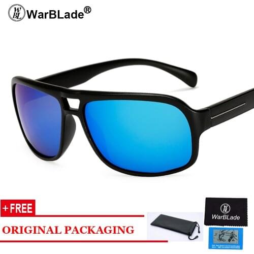 2018 Classic Mens Square Polarized Sunglasses Men Women Vintage Driving Mirror Sun Glasses UV400 Rays polaroid glasses