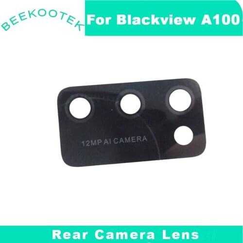 Original Blackview A100 Back Camera Lens Rear Camera Lens Glass Replacement Accessories For Blackview A100 6.67 inch Smartphone