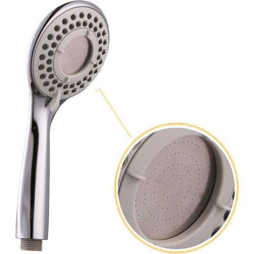 Three features removable pressurized water circular handheld shower flower asperse shower shower nozzle spray