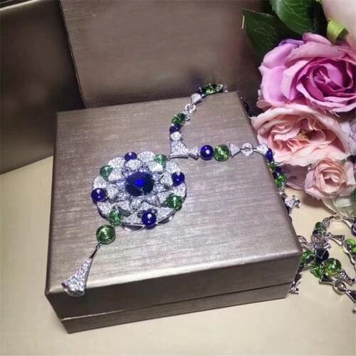 Xc486 Luxury Designer Fashion 925 Sterling Silver Jewelry zirconia star shape cf