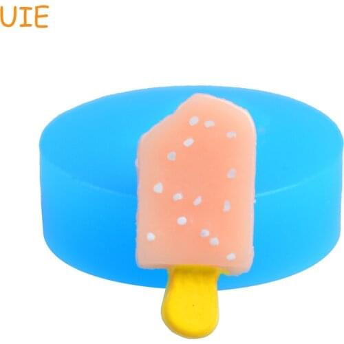 XYL058U Ice Cream Bar Fondant Silicone Mold Cupcake Topper 22.6mm - Polymer Clay Sugarcraft Cake Decorating Mould