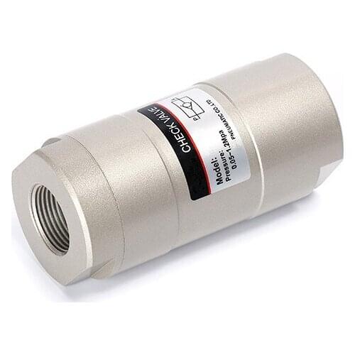 1PCS Direct Action Light Gray Alloy Mechanical Control Mechanic valve Air Medium