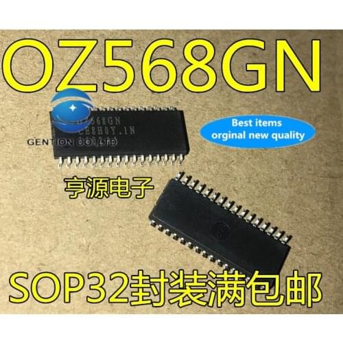 10PCS OZ568 OZ568GN designed.the gn 02568 LCD power supply chip SOP-32 in stock 100% new and original
