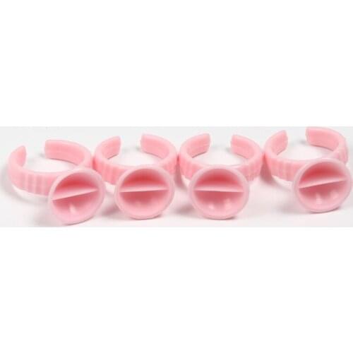 100pcs/bag Disposable tattoo pigment divider container ring cup holder permanent makeup ink cup ring tattoo supplies