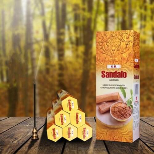 Aromatherapy Fragrance Spices Meditation Air Refreshing Cleansing India Incense Sandalo Sandallwood Aroma Incense Stick