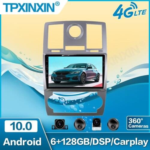 Android 10. Car GPS Navigator Radio Unit For Chrysler 300C Jeep Dodge 2004-2014 Car Multimedia Player Auto Stereo Radio Recorde