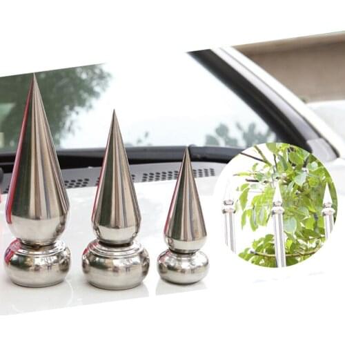 Freeshipping 160mm Ture Color Decoration Handrail Armrest Stair Fence Gate Door Top Tip Parts Head for Outdoor