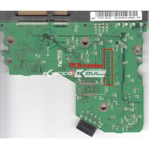 HDD PCB circuit board 2060-701335-006 REV A for WD 3.5 SATA hard drive repair data recovery