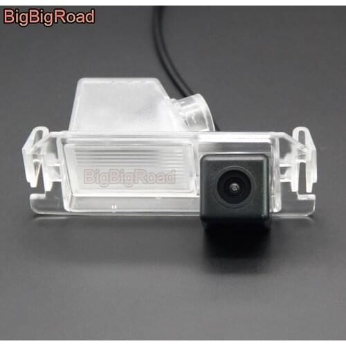 BigBigRoad Car Rear View Parking Camera For Hyundai Accent Solaris Verna 2014 I30 I20 For Kia K2 Rio Sedan Hatchback Ceed 2013