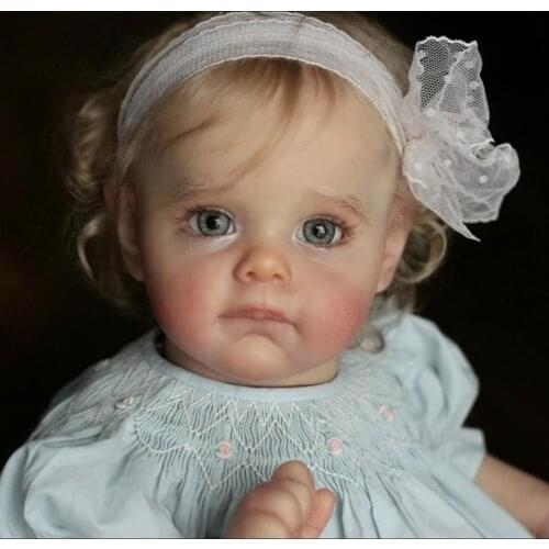 Reborn Dolls With Cloth Body DIY 28 Inches Eyes Newborn Lifelike Soft Open Gift Toys Skin Baby Real Christmas