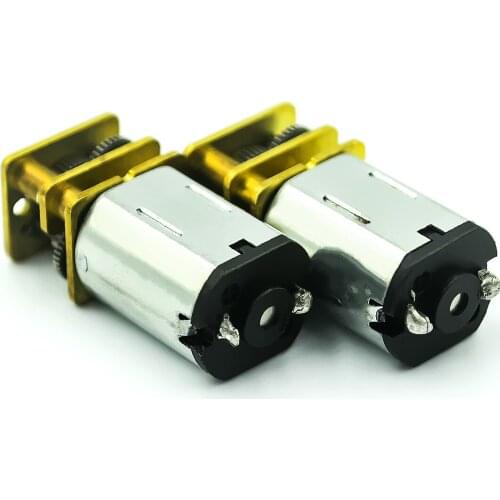 HOT N20 micro deceleration motor DC3V-6V DC motor pure steel metal gear deceleration