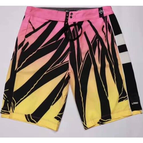 Phantom Mens Beachshorts Waterproof Quick Dry Board Shorts Swim Surfing Shorts Elastic Spandex Fitness Trunks Bermuda Swimwear