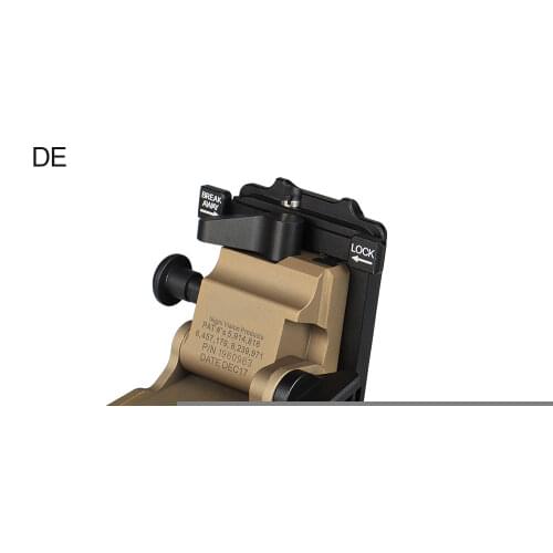 PPT Aluminum Alloy Night Vision Goggles Mount NVG Arms Mount for PVS-7 PVS-14 PVS-15 PVS-18 PVS-21 Mounting Helmet GZ24-0237