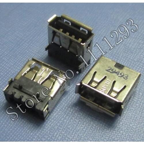 20pcs/lot USB Jack Soket Connector for Asus X43B X43BR X43U K43T K53T X53B X53U UX50V USB Board etc laptop USB Port