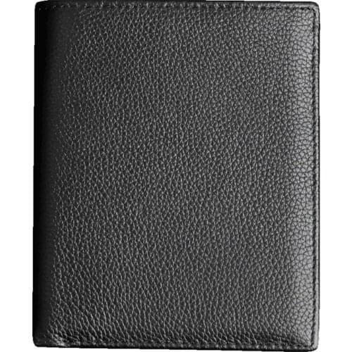 Handmade Genuine Leather Wallet For Men Bifold Card Holder Purse RFID Blocking Retro Short Wallet For Male