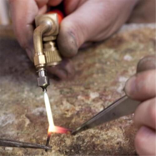 Welding Torch Small Air Blow Portable Brass Torch Pen Kitchen Igniter Welding Torch Ignition Gun Outdoor BBQ Portable Fire Pen