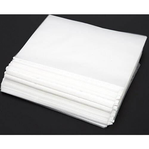Pack Of 200 A5 Clear Punched Pockets - Plastic Poly Folders