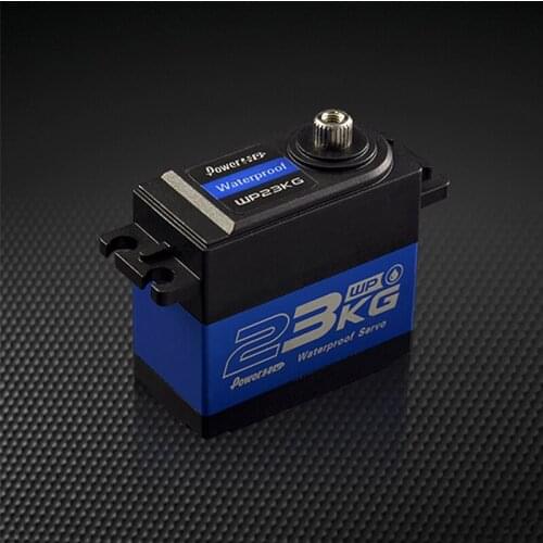 FATJAY Power HD WP-23KG Waterproof High Torque Titanium Metal Gear Digital Servo 23KG/0.12S 6V For Buggy Crawler Truck RC Car