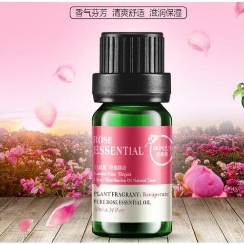 BIOAQUA Rose Tea Tree Lavender Pure Essential Oil Skin Care 3 Style 100% Pure Natural Plant Flowers Essential Oil