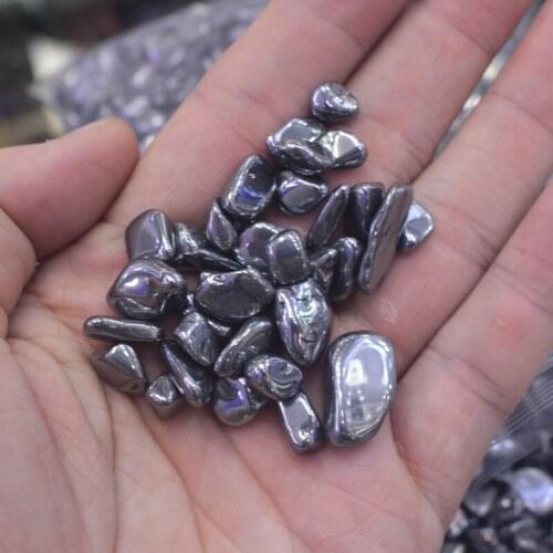 Chip shape natural Terahertz stone beads natural energy stone beads DIY loose beads for jewelry making strand 15" wholesale