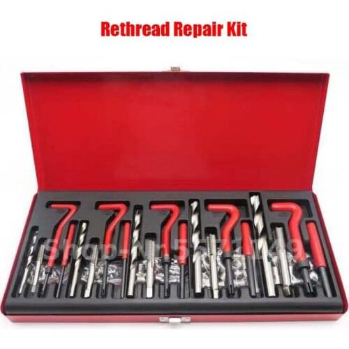 M5 M6 M8 M10 M12 Engine Block Restoring Damaged Durable Thread Repair Tool Rethread Repair Kit