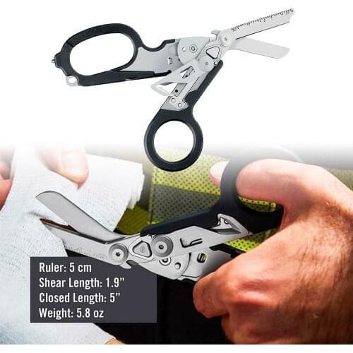 Multifunction Raptor Emergency Response Shears Multitool Folding Scissors Mini Portable Tactics Multifunctional Folding Pliers