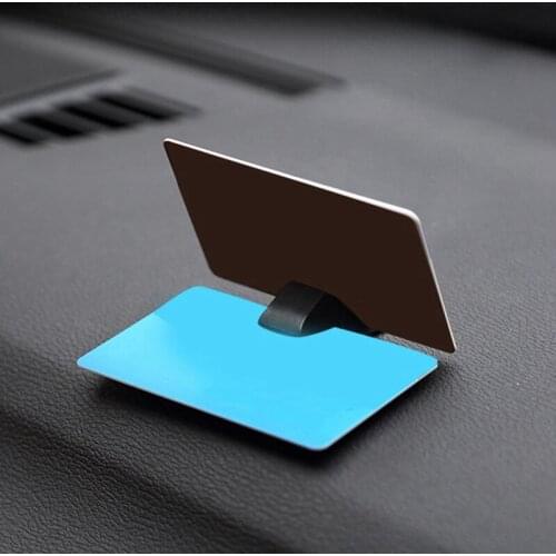 Multifunctional Card Ticket Holder Auto Car ID IC Clip Black Dashboard Door Adhesive Clips Car Styling Car Organization
