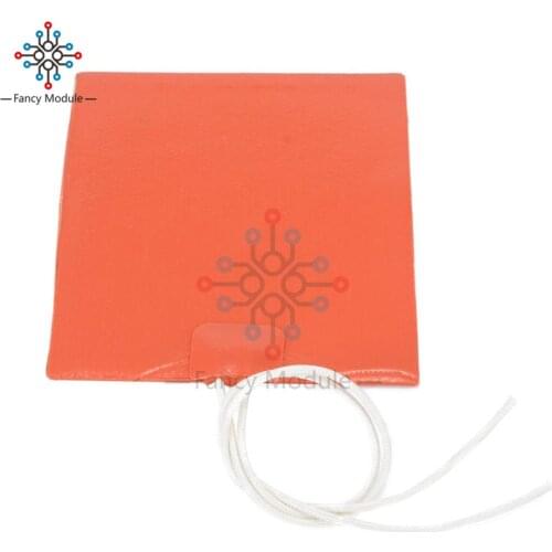 Silicone Rubber Panel Heating Panel Constant Temperature Heater Panel Plate 100*120mm for Heating Tool 12V 12W